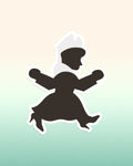 Sticker DANSEUSE AVEN