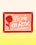 Fanion LA VIE EN ROSE